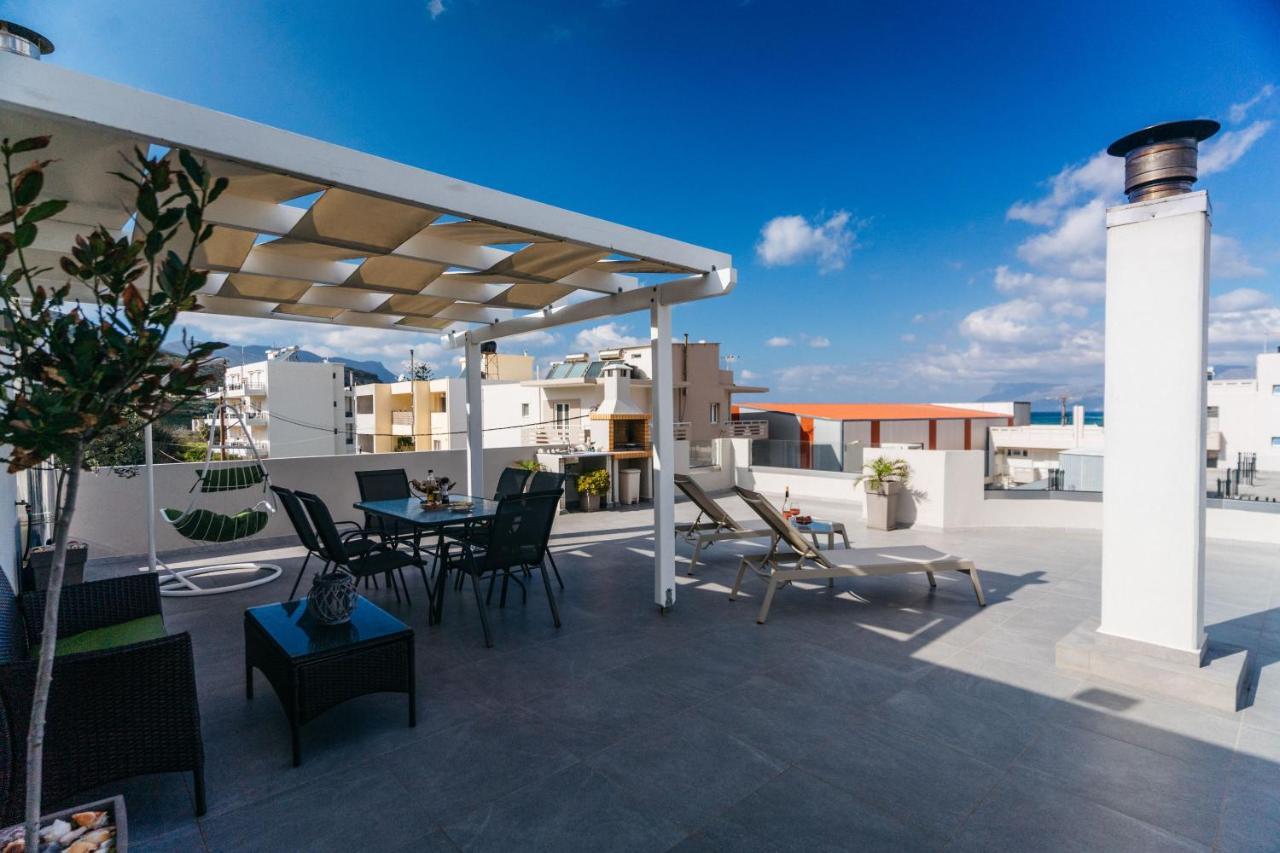 Home Sweet Home - Big Balcony With Great View Kíssamos Extérieur photo