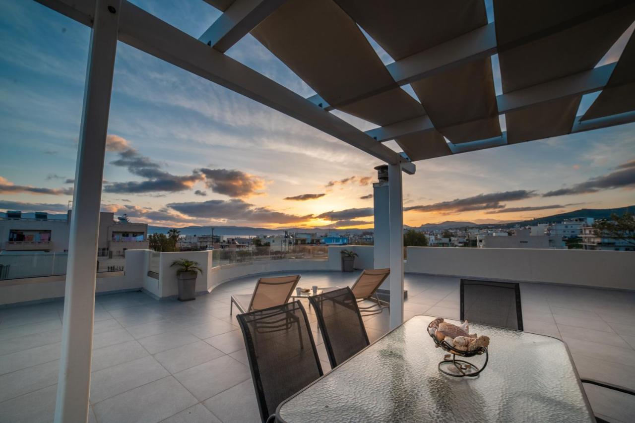 Home Sweet Home - Big Balcony With Great View Kíssamos Extérieur photo